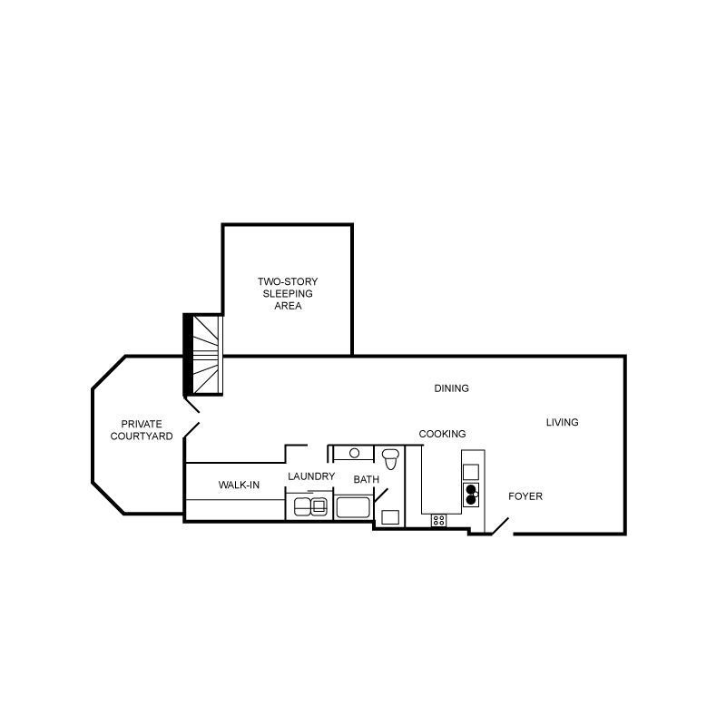 Floor plan layout diagram for bx1